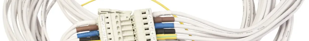 Kit de câblage traversant pour couvercle de fermeture LINEAlock, 8 pôles, 3.0 m 