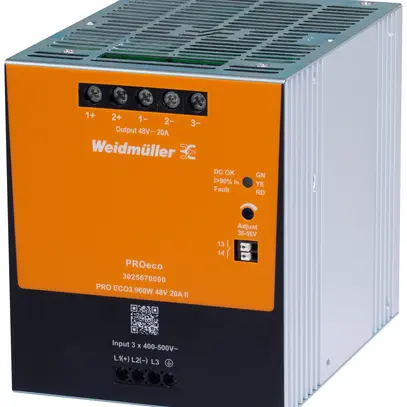 Alimentation à découpage Weidmüller Connect Power PRO ECO3 960W 48V 20A 