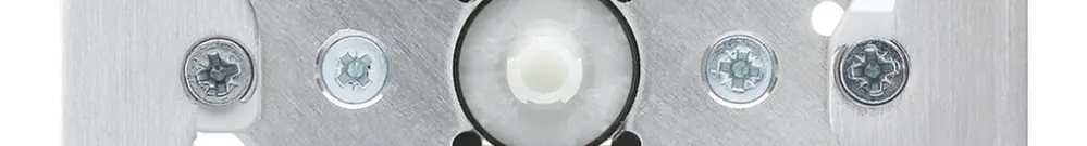 Inserto interruttore rotativo Hager S2/1L con piastra di fissaggio 