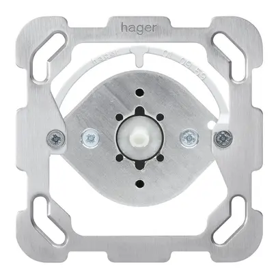 Inserto interruttore rotativo Hager S2/1L con piastra di fissaggio 