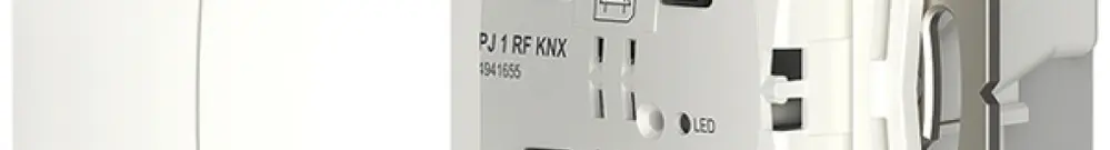 Poussoir RF ENC Theben PJ 1 RF KNX avec actionneur-commutateur 