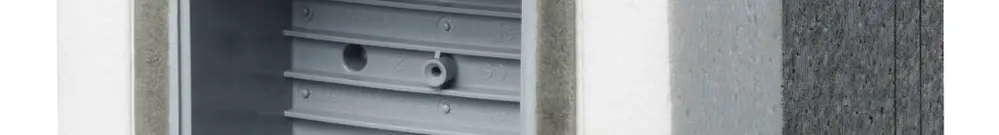Supporto apparecchio con scatola quadrato/E, 160…200mm 