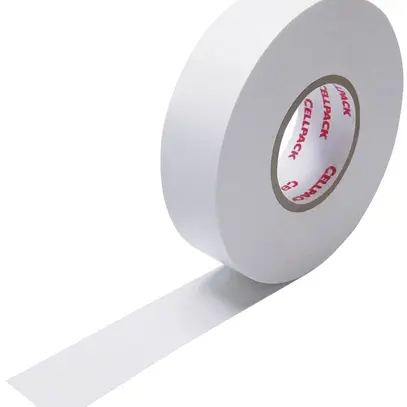 Nastro isolante Cellpack 328 ≥40kV/mm 19mm×20m bianco 