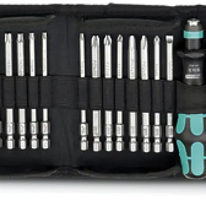 Kit tournevis avec embouts SF M 1 poignée 16 bits L=89mm 