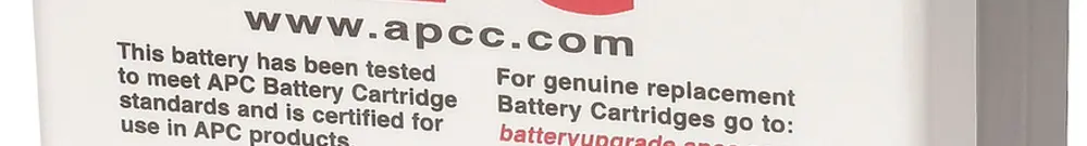 Batteria APC 12V 5100mAh 74×99×112mm 