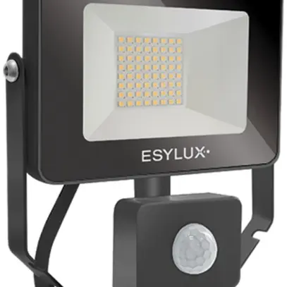 Proiettore LED ESYLUX AFL BASIC, 10W 3000K 1000lm 148×58×160mm IP65, nero 