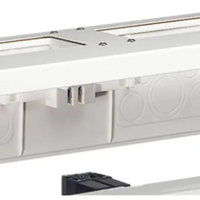 Kit partie sup./base Hager univers 2 travées cadre AP IP30 CP I 500×160mm 2 pcs 