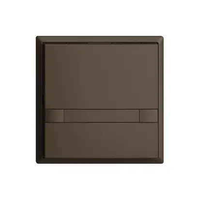 Poussoir KNX RGB EDUE, 250mW, s.LED, a.papier, 1×poussoir, comm.2×touches, cof 