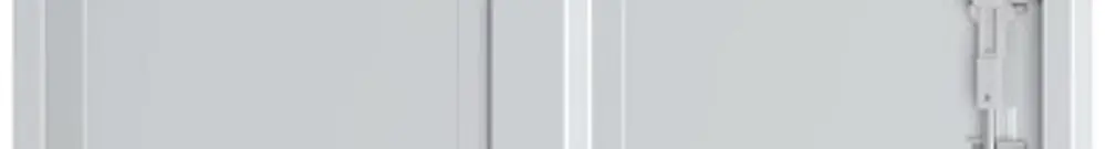 Porte Schneider Electric Prisma XS 550×1100mm p.profondeur 210mm avec fermeture 