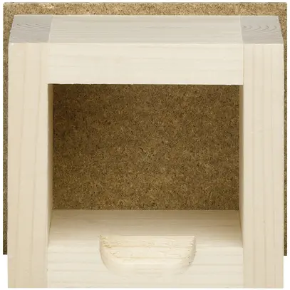 Scatola d'ingresso Hager FLF 1×2 legno 