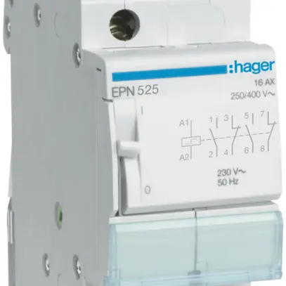 Télérupteur Hager 2UM 230VAC 110VDC 2 ouvreur 2 fermeur 0 inverseur 