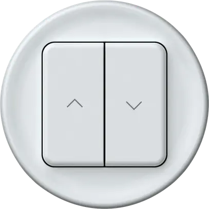 Jalousieaktor KNX origin 2×Tasten weiss 