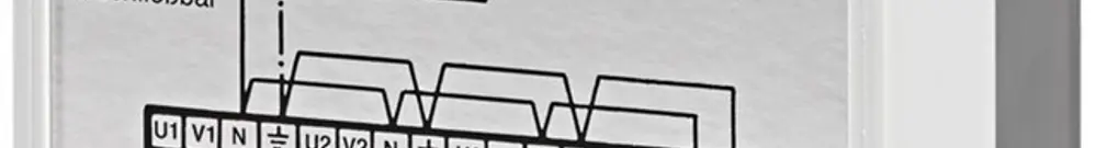 Apparecchio di comando di gruppo AP Elero contatti di raccordo parallele 