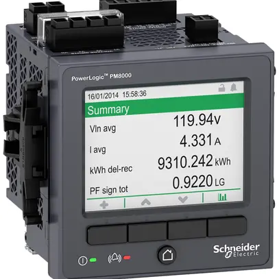 Analyseur de réseau classe A PM8310 avec écran 512Mo 512 échant./cycle DC 