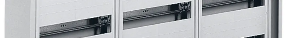 Distributore AP Hager univers 6-file 72UM IP30 300×950×160mm 