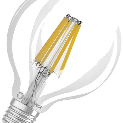 Lampada LED LEDVANCE CLAS GLOBE E27 11W 1521lm 4000K REG Ø95×135mm chiaro 