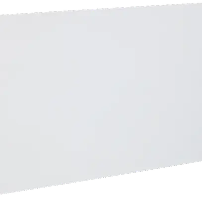 Plaque PVC dur 2000×1000×2mm signal blanc RAL9003 