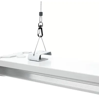 Sospensione a corda DOTLUX SOFTEDGE 1000mm acciaio argento 
