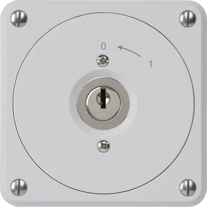 Contact pivotant à clé ENC robusto gris sans clapet 1P pour combinaison 