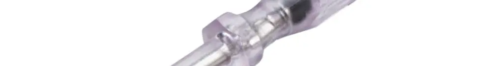 Prüfstift mit Clip 100…250V 3/60mm gelb 