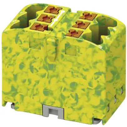 Bloc de distribution PX PTFIX 6X2,5 GNYE 