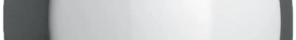 Plafoniera/lpda muro LED INFINI 1000lm 15W HF esteso Ø322 antivandalo antracite 