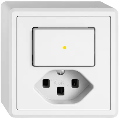 Combinazione AP EDIZIO.liv SNAPFIX® ARL+T23 illuminazione frontale gi bi 