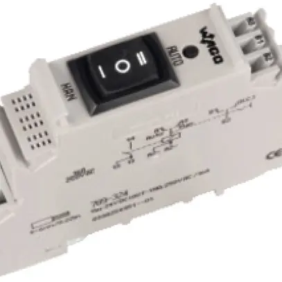 Relè AMD WAGO 1C Hand-0-Automat 24V CC/16A 