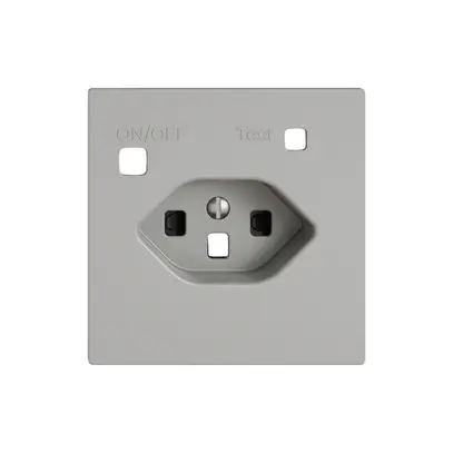 Kit de montage EDIZIO.liv SNAPFIX® p.prise de protection type 23 shutter grc 