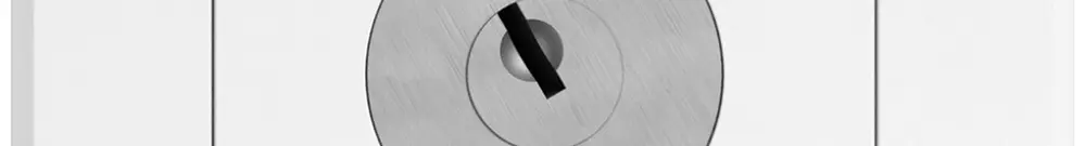 Interruttore a chiave INC EDIZIO.liv c.KABA 1262KA/5000 invert.2P 1-2 p=77mm bi 