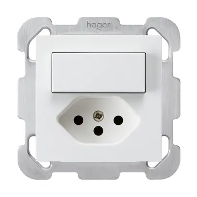 Combinaison ENC I kallysto 6/1L+T13 sécurité enfants blanc plaque de fixation 