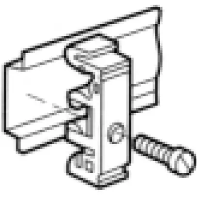 Adaptateur de fixation LEXIC DIN pour M4 