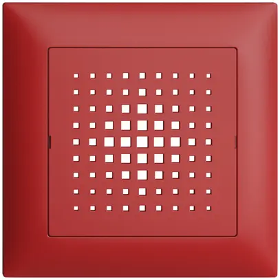 Kit frontale INC EDIZIOdue berry 88×88mm per gong 3070 