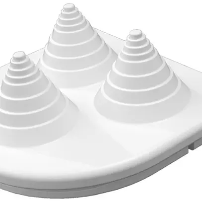 Passacavi Rittal SZ 4317.000 1…3×Ø1…21mm materiale sintetico grigio 25pz 