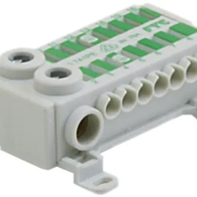 Borne Easy Connection Box 1L 2×2.5…16mm², 14×0.5…4mm², vert 