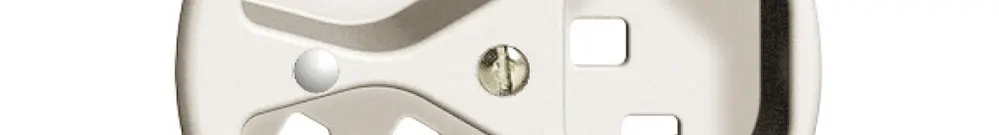 Disque frontal FH 3×T23 blanc Ø58mm, lentille, 