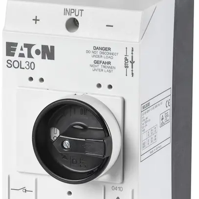 Interrup.d.charge DC SOL 30A 2 faisceaux, 2L, avec connect.MV 