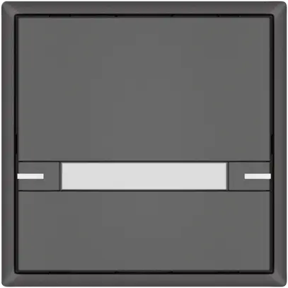 Poussoir KNX RGB EDIZIO.liv SNAPFIX® capteur temp.RGB-LED étiqu.1×com.2T grf 