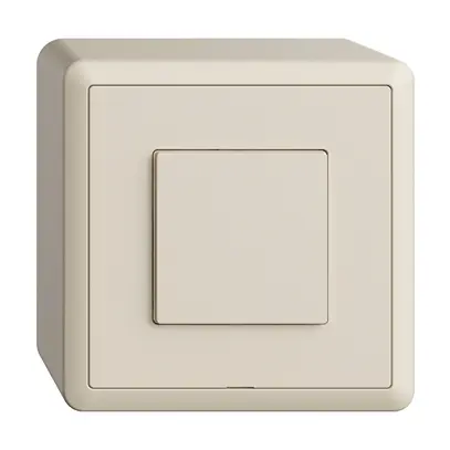Interruttore AP 1K/1T WLAN Edue Wiser crema 