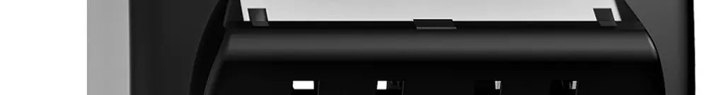 Kit montaggio AP Sdue QX.54, con cappa di uscita obliqua 2×RJ45 freenet nero 