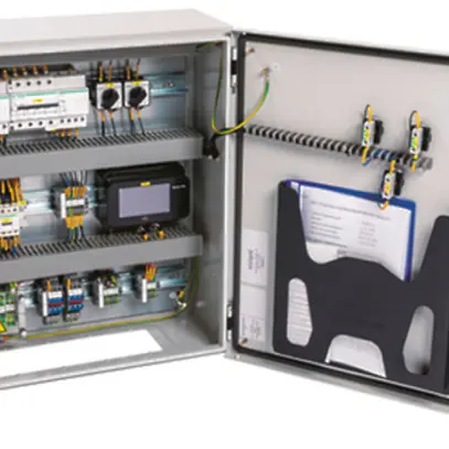 Armoire électrique nVent SBS-FP-ELEXANT450c 6×16A pour 6 circuits de chauffage 