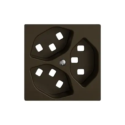 Kit di montaggio EDIZIO.liv SNAPFIX® per presa 3×T23 ma 