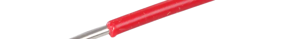 Fil M72 1×0.8mm étamé rouge 