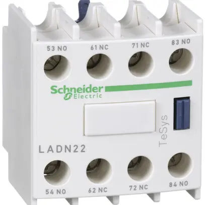 Contatto ausiliare Schneider Electric LADN22 2Ch+2R TeSys 