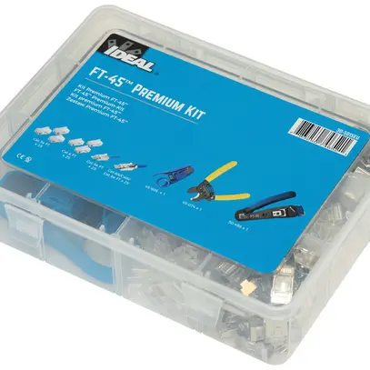 Set di serraggio IDEAL INDUSTRIES EMEA per spine RJ45 schermate 