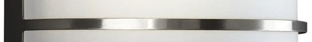 Applique PIR Calgary 60W E27 IP44 acciaio pregiato 