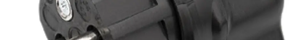 Spina mobile angolare di gomma Kalthoff Schuko nero 