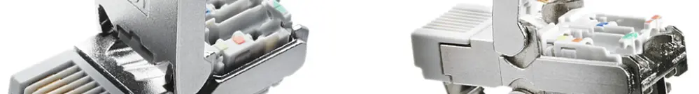 Connecteur à fiche Siemens IE FC RJ45 Plug 4×2 cat.6A 10Gbit/s 180° métal, 50pcs 