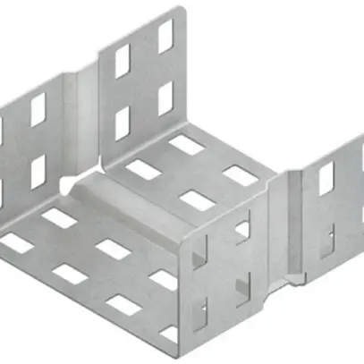 Raccord de point de connexion Niedax, forme U, 49×496mm, acier zingué à chaud 