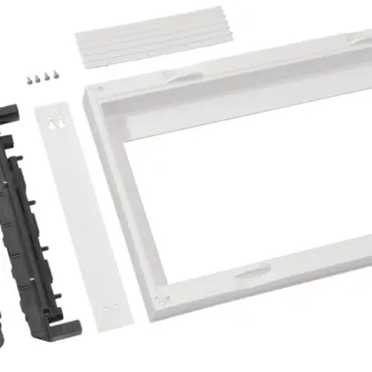 Kit Hager univers N 300×500mm socle de coupe-circuit D sur rail 60mm horizontal 